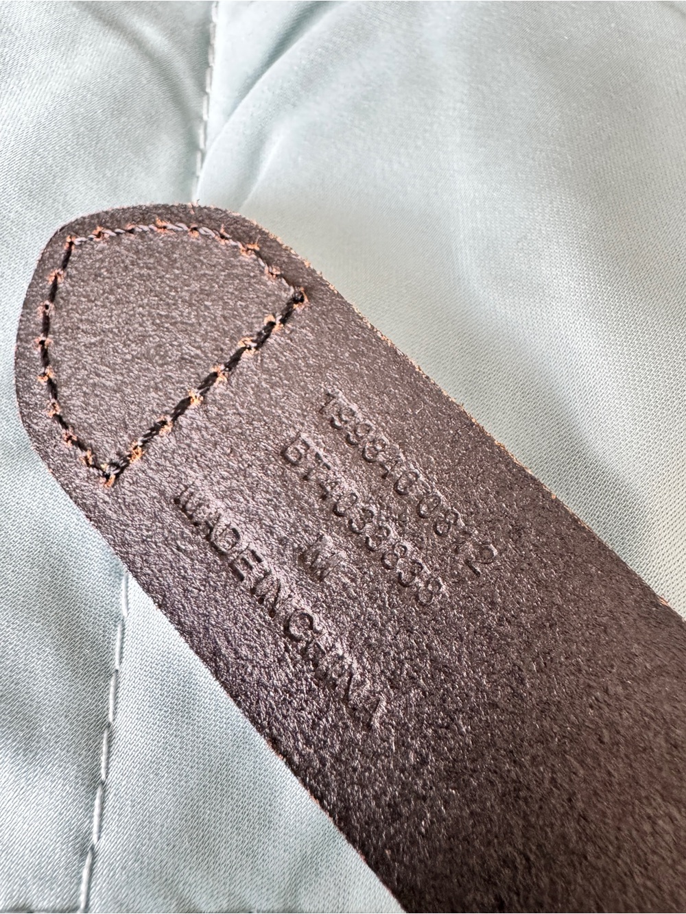 Fossil Braided Multi-Color Leather Belt - Picture 6 of 7